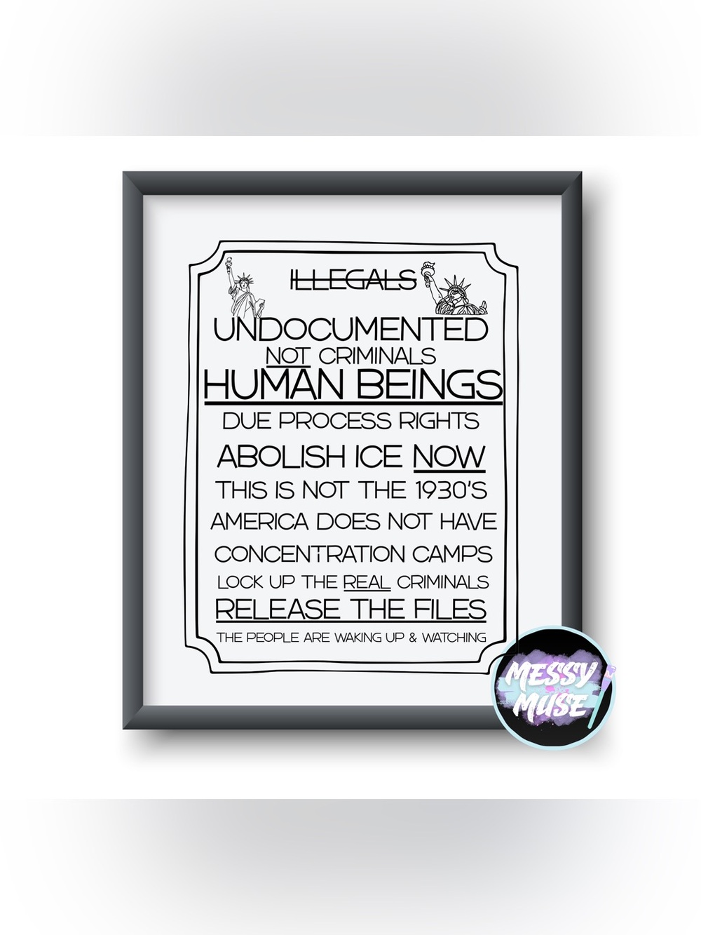 8.5x11 Wall Art Print | Handmade Home Decor | Ready to Frame Art Print